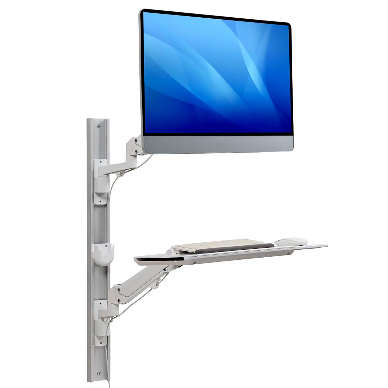 Amazon.com: Computer Monitor Arms,White Metal Healthcare Wall